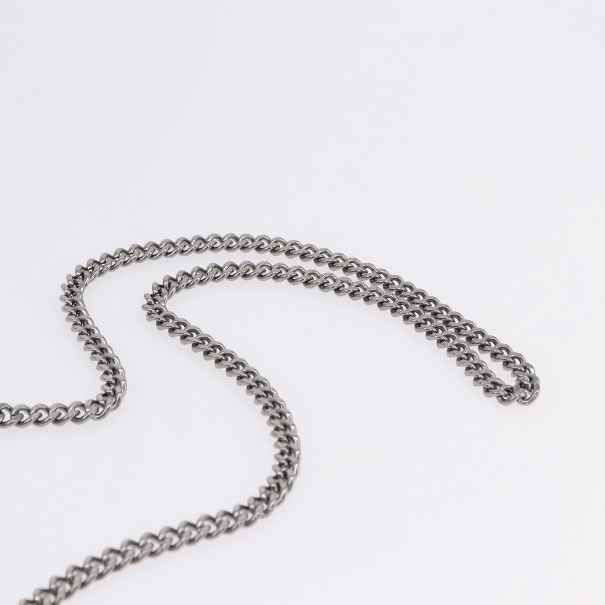 Stella MacCartney Chain Farabella Mini Polyester Light Blue 371223 Auth BA14436A