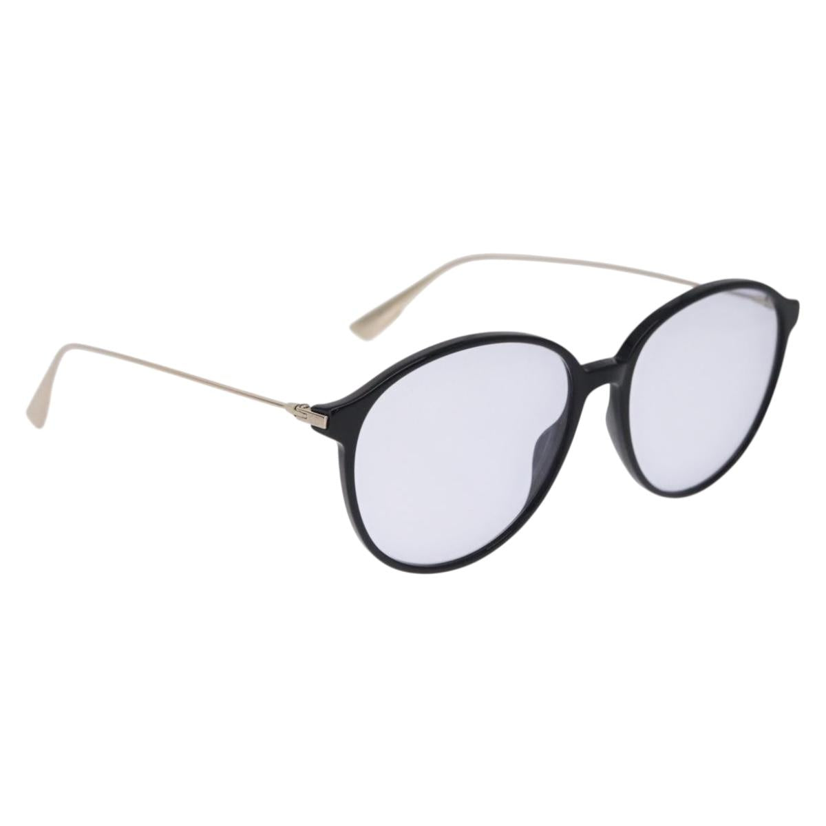 Christian Dior Sunglasses metal Black Auth BA14438A