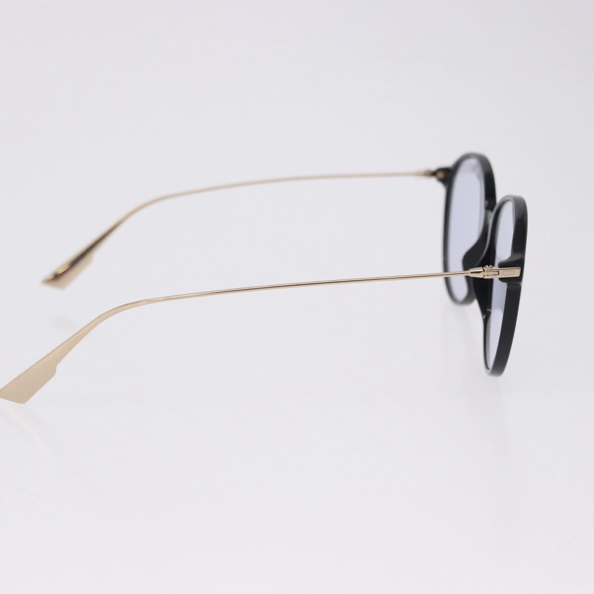 Christian Dior Sunglasses metal Black Auth BA14438A