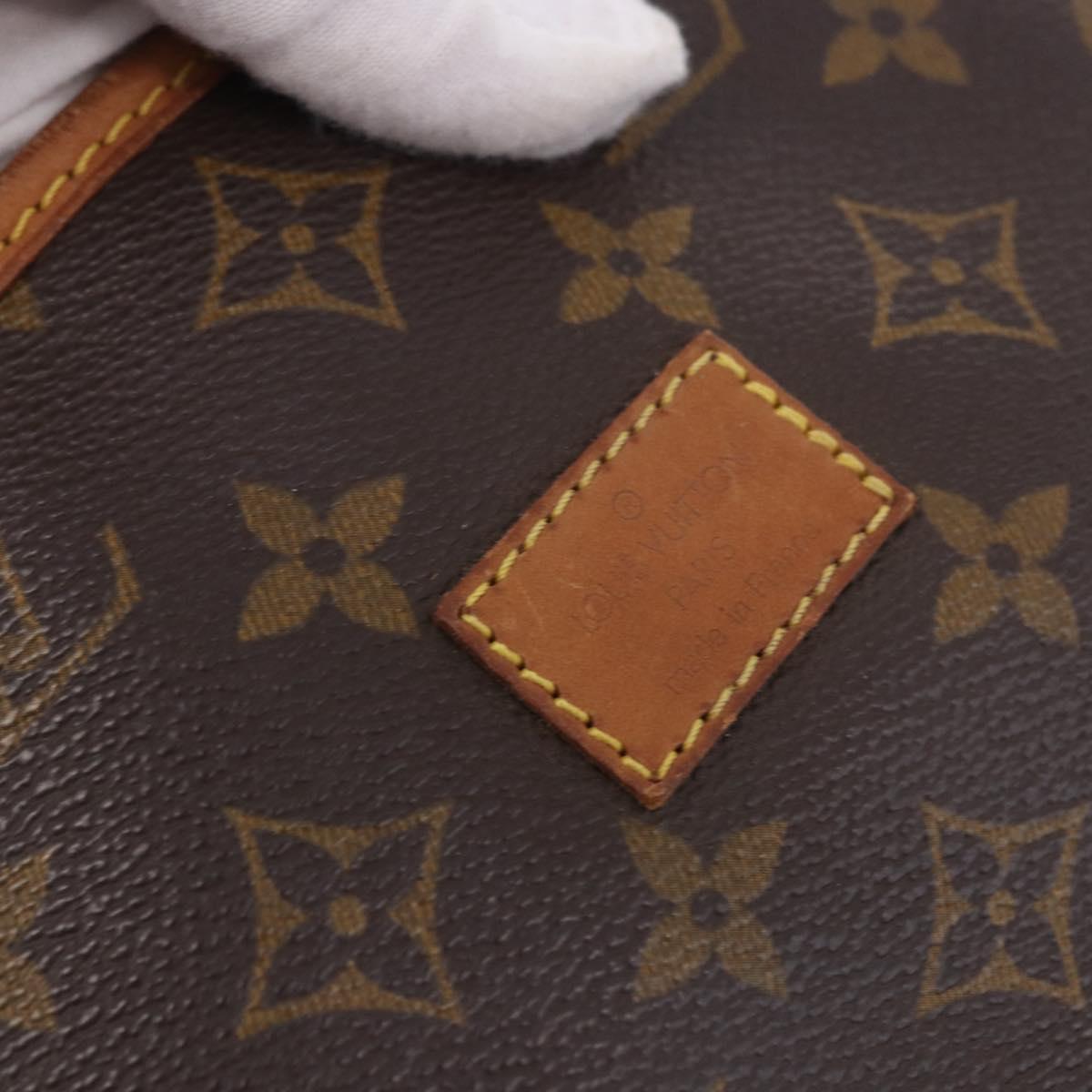 LOUIS VUITTON Monogram Saumur 30 Shoulder Bag M42256 LV Auth BA14441