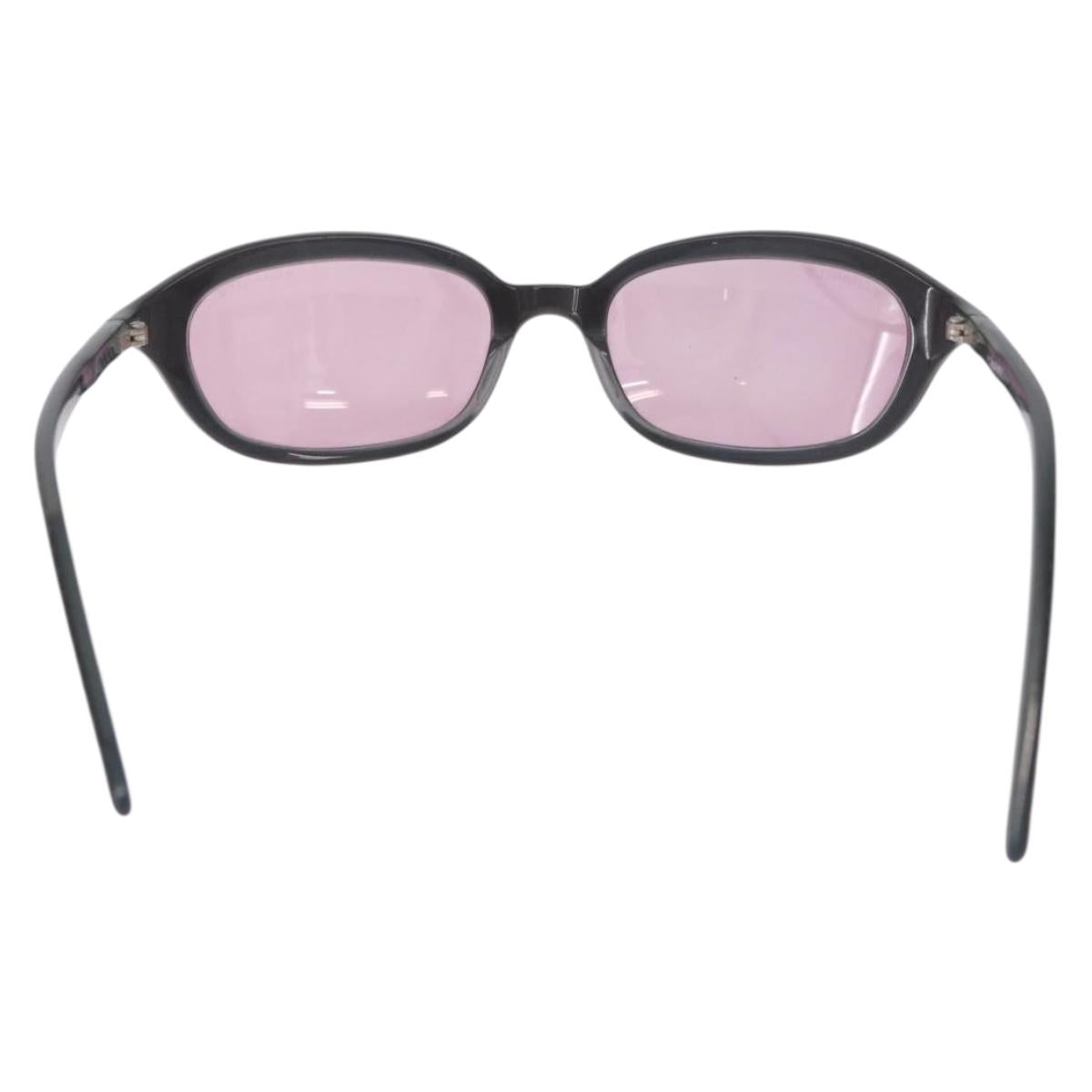 CHANEL Sunglasses plastic Red CC Auth BA14445