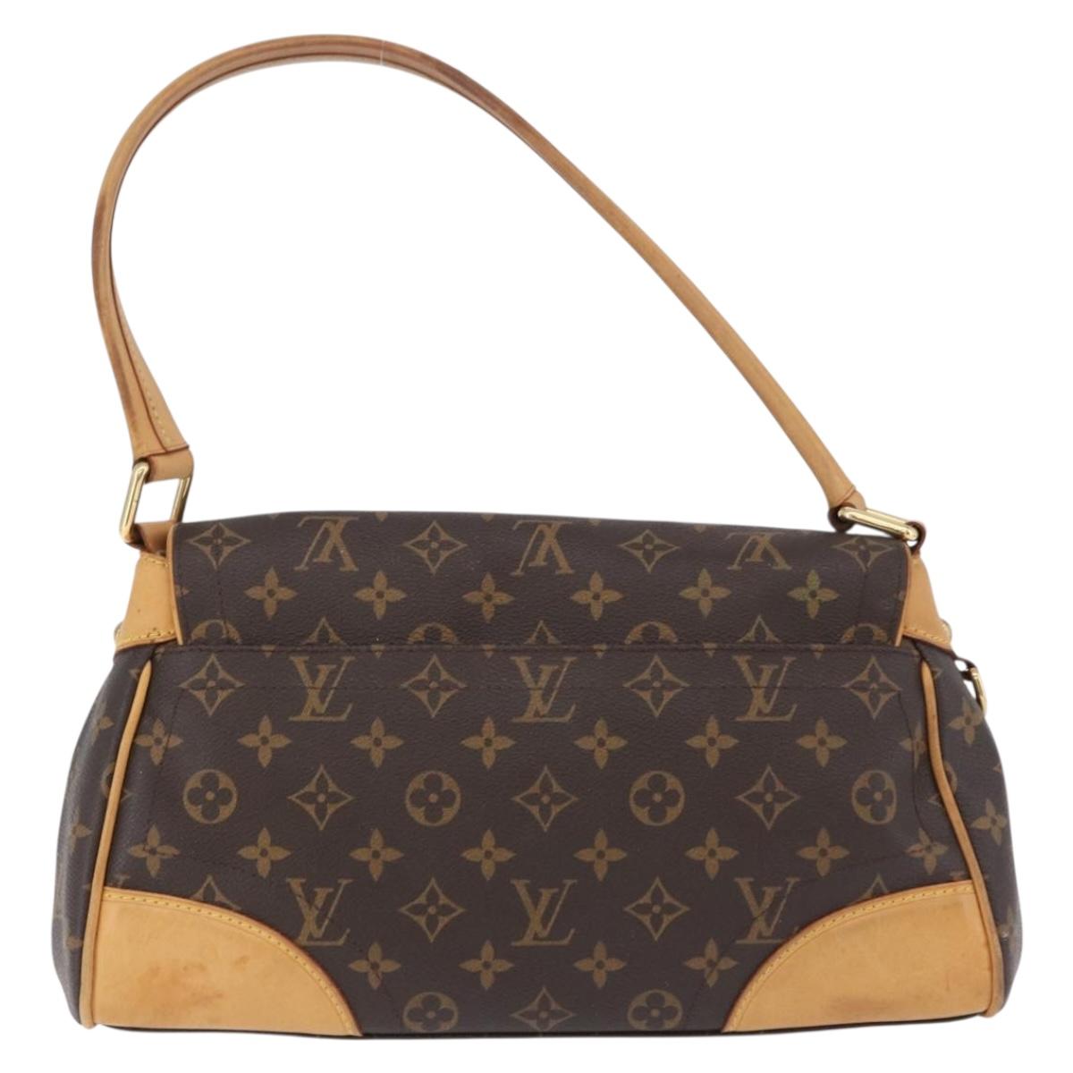 LOUIS VUITTON Monogram Beverly MM Shoulder Bag M40121 LV Auth BA14460