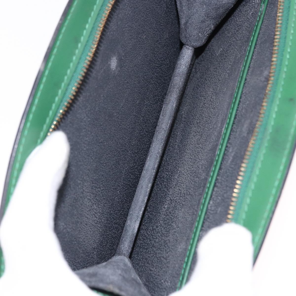 LOUIS VUITTON Epi Trousse Crete Pouch Green M48404 LV Auth BA14465