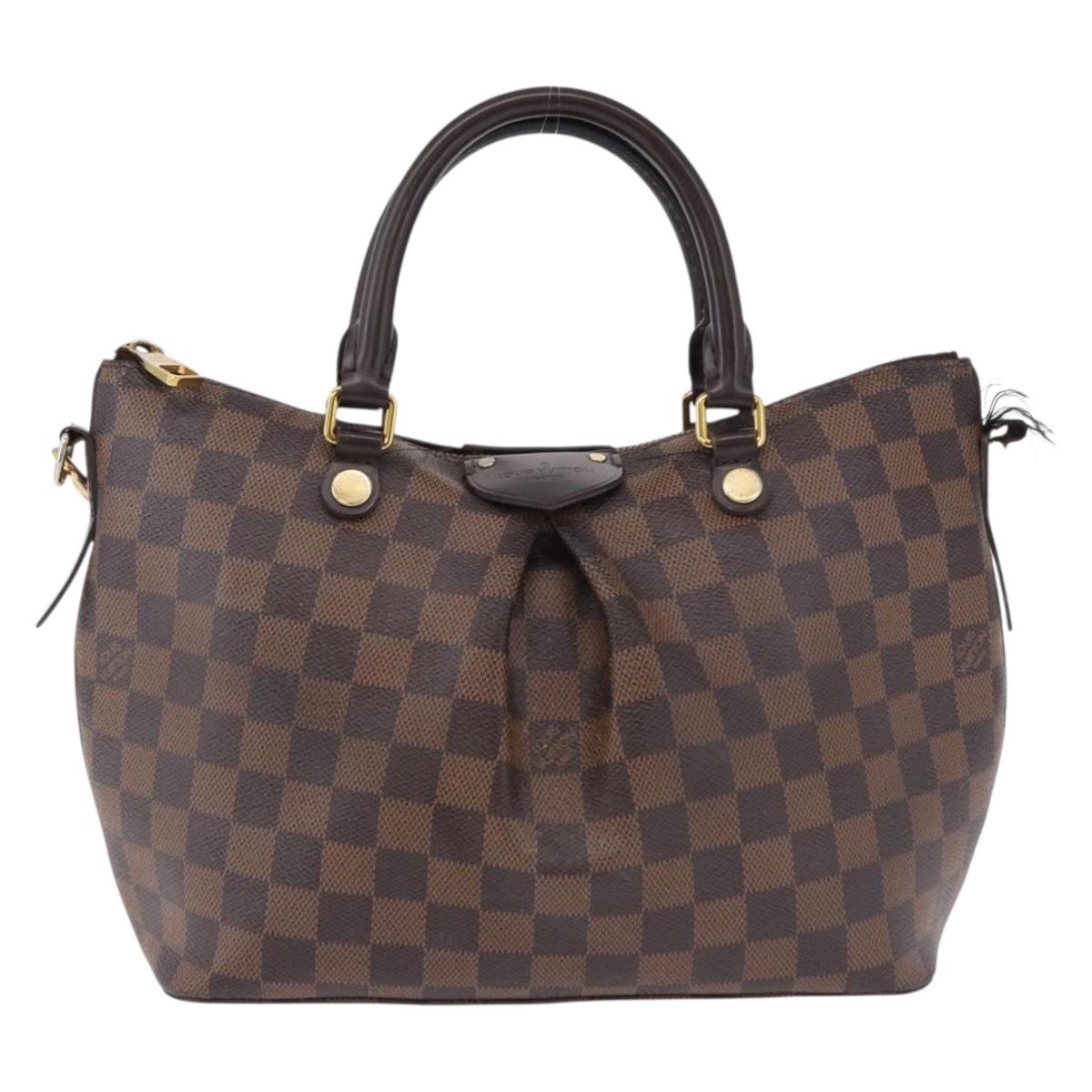 LOUIS VUITTON Damier Ebene Sienna PM Shoulder Bag N41545 LV Auth BA14466
