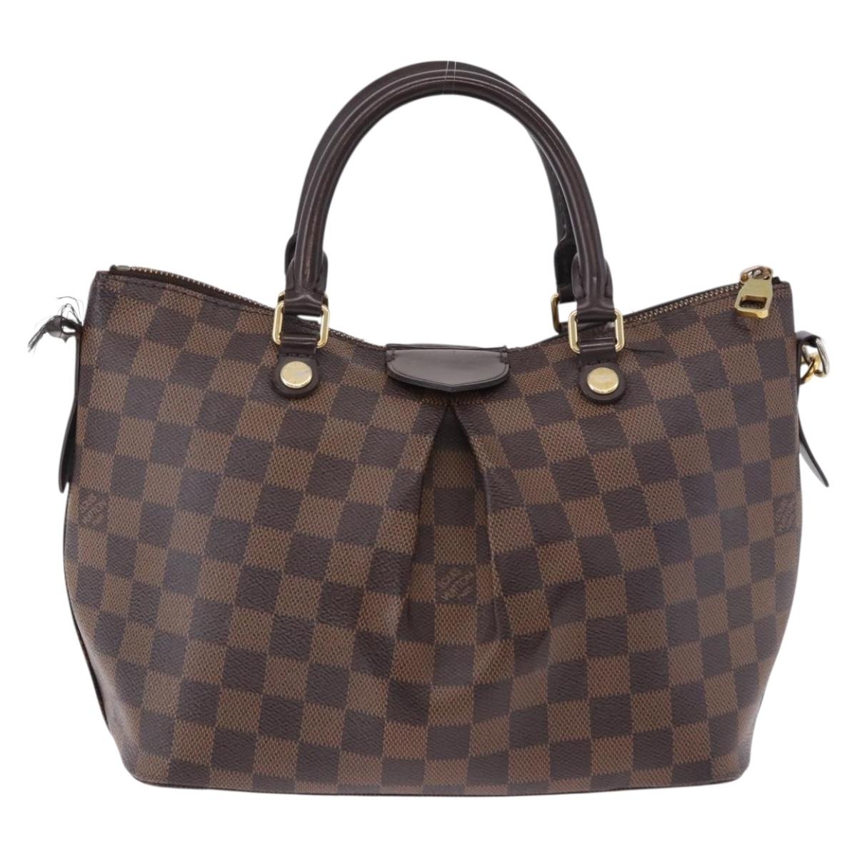 LOUIS VUITTON Damier Ebene Sienna PM Shoulder Bag N41545 LV Auth BA14466