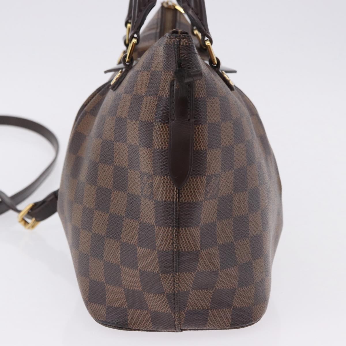 LOUIS VUITTON Damier Ebene Sienna PM Shoulder Bag N41545 LV Auth BA14466