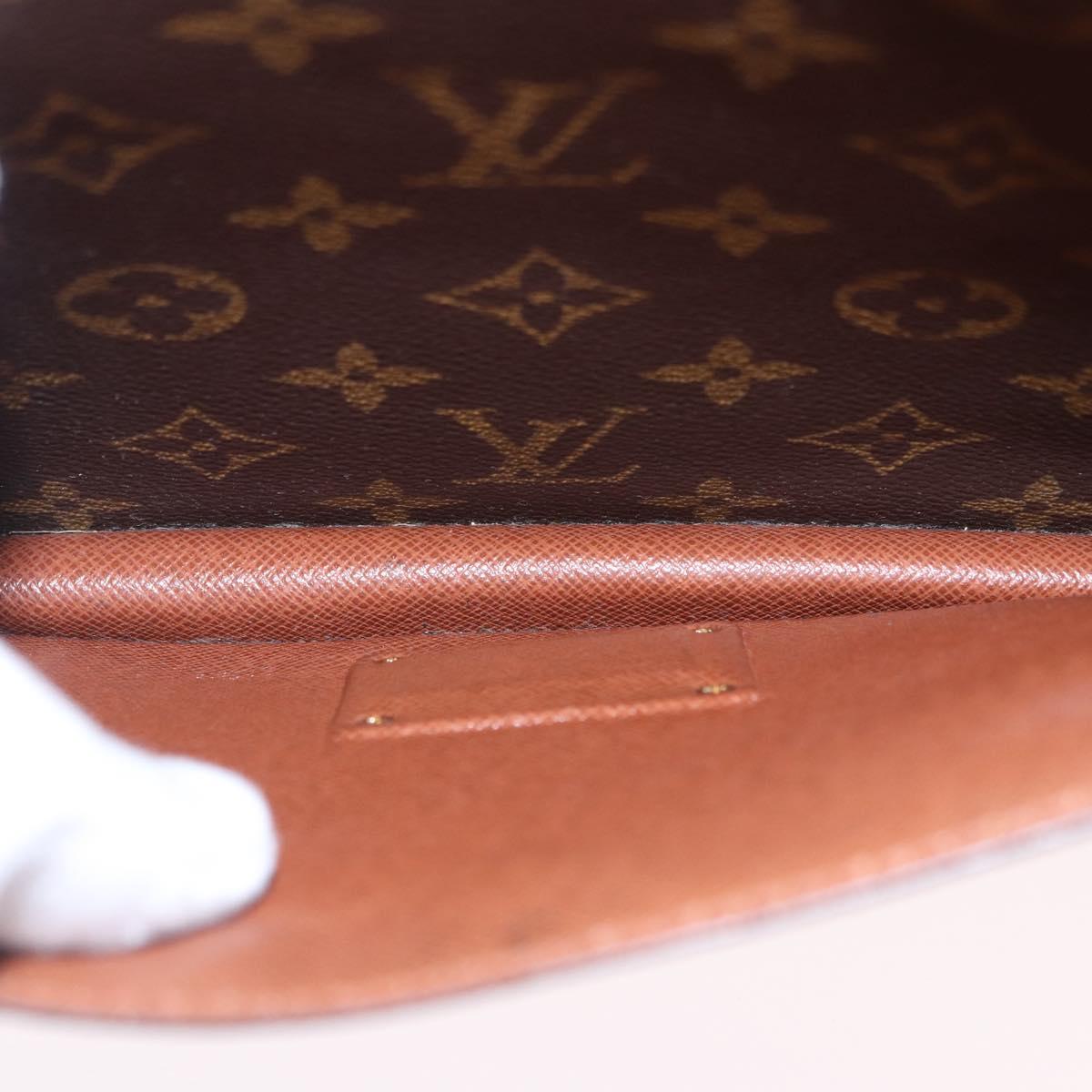 LOUIS VUITTON Monogram Monceau 28 Hand Bag M51185 LV Auth BA14467