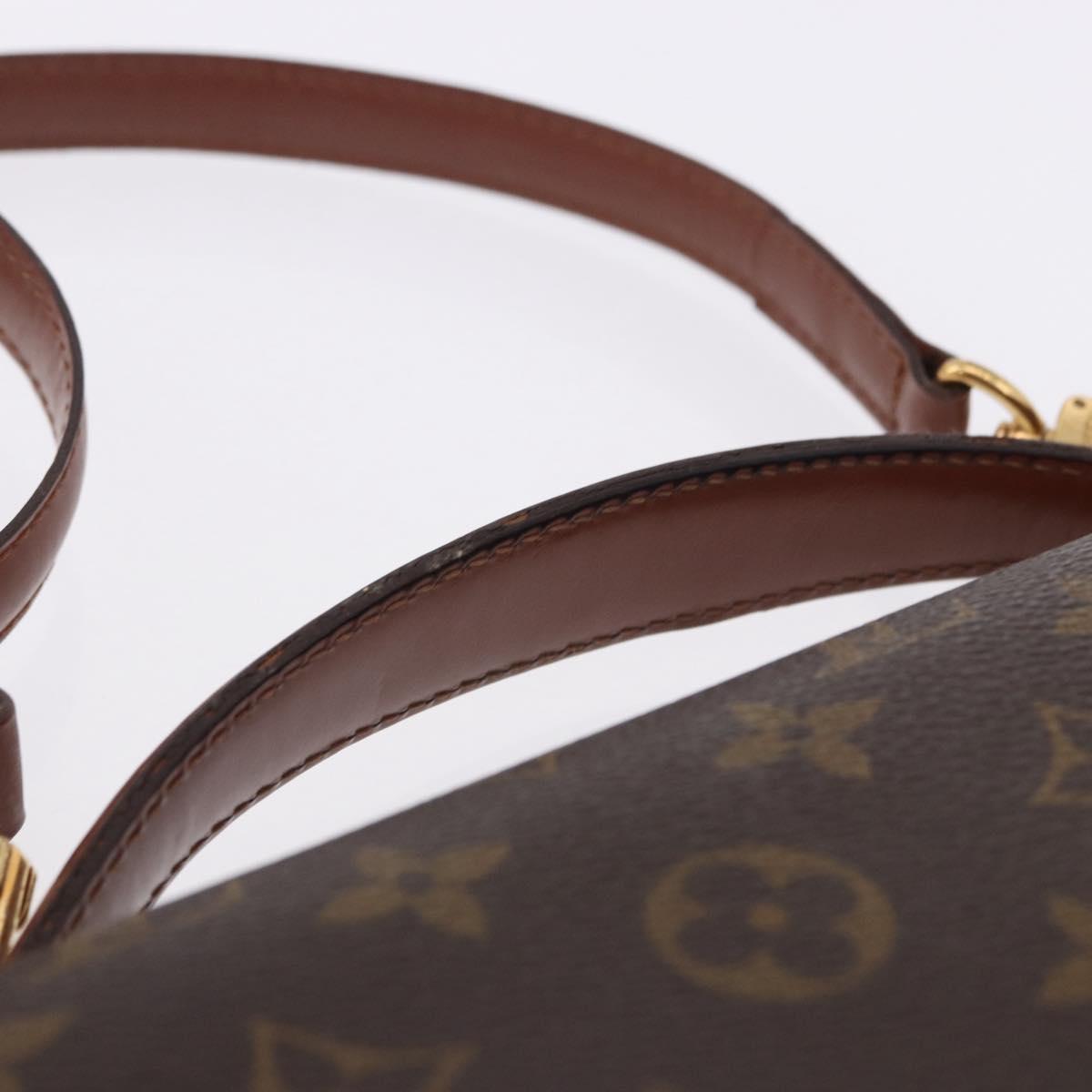 LOUIS VUITTON Monogram Monceau 28 Hand Bag M51185 LV Auth BA14467