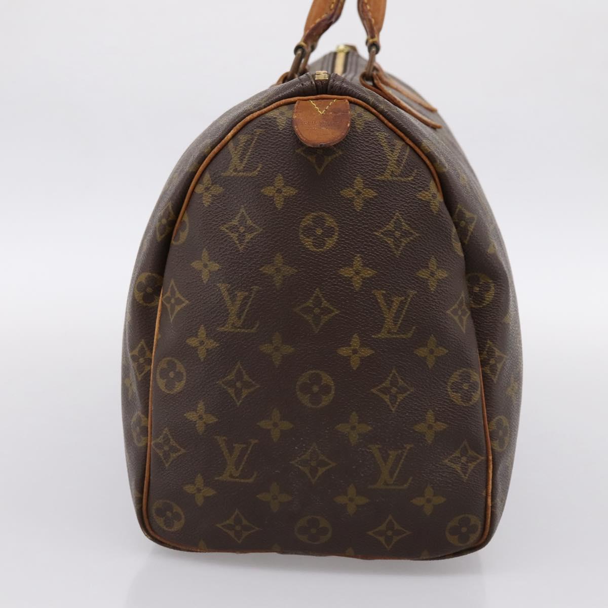 LOUIS VUITTON Monogram Speedy 40 Hand Bag M41522 LV Auth BA14471