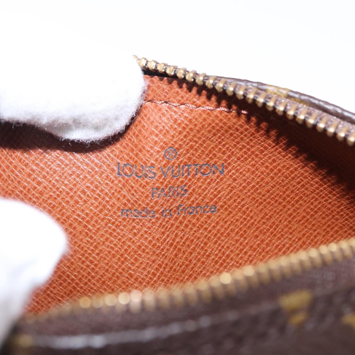 LOUIS VUITTON Monogram Papillon Pouch LV Auth BA14479