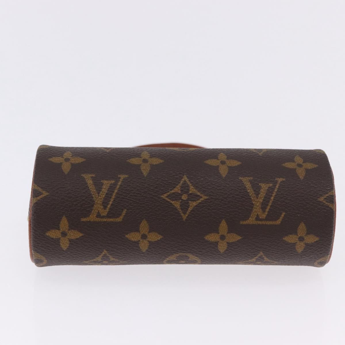 LOUIS VUITTON Monogram Papillon Pouch LV Auth BA14479