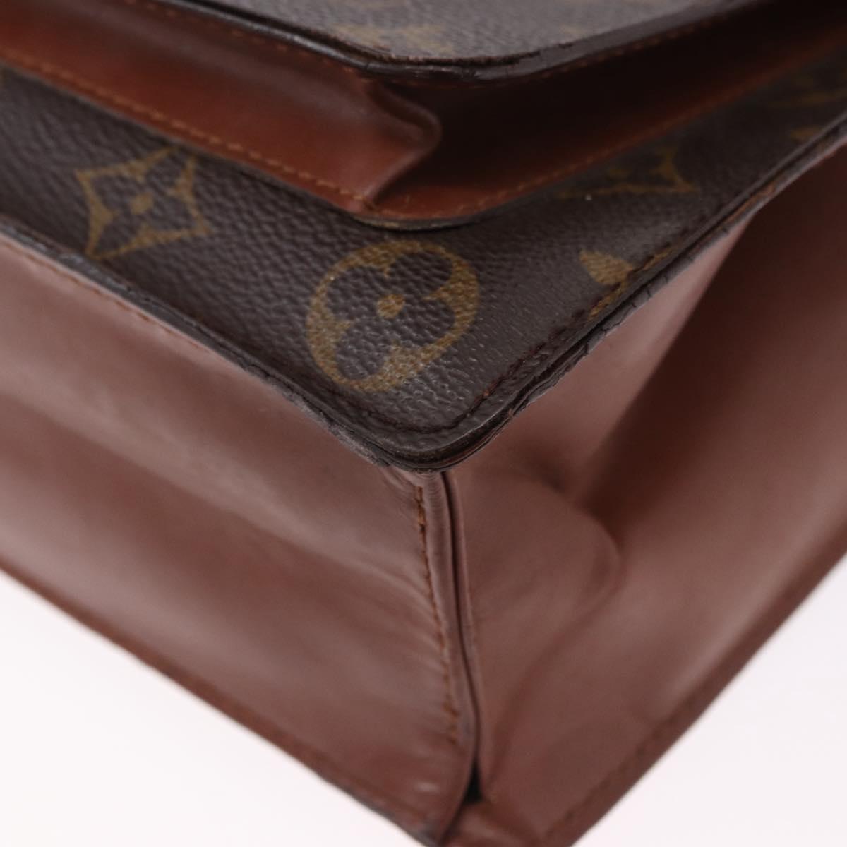 LOUIS VUITTON Monogram Monceau 28 Hand Bag M51185 LV Auth BA14480