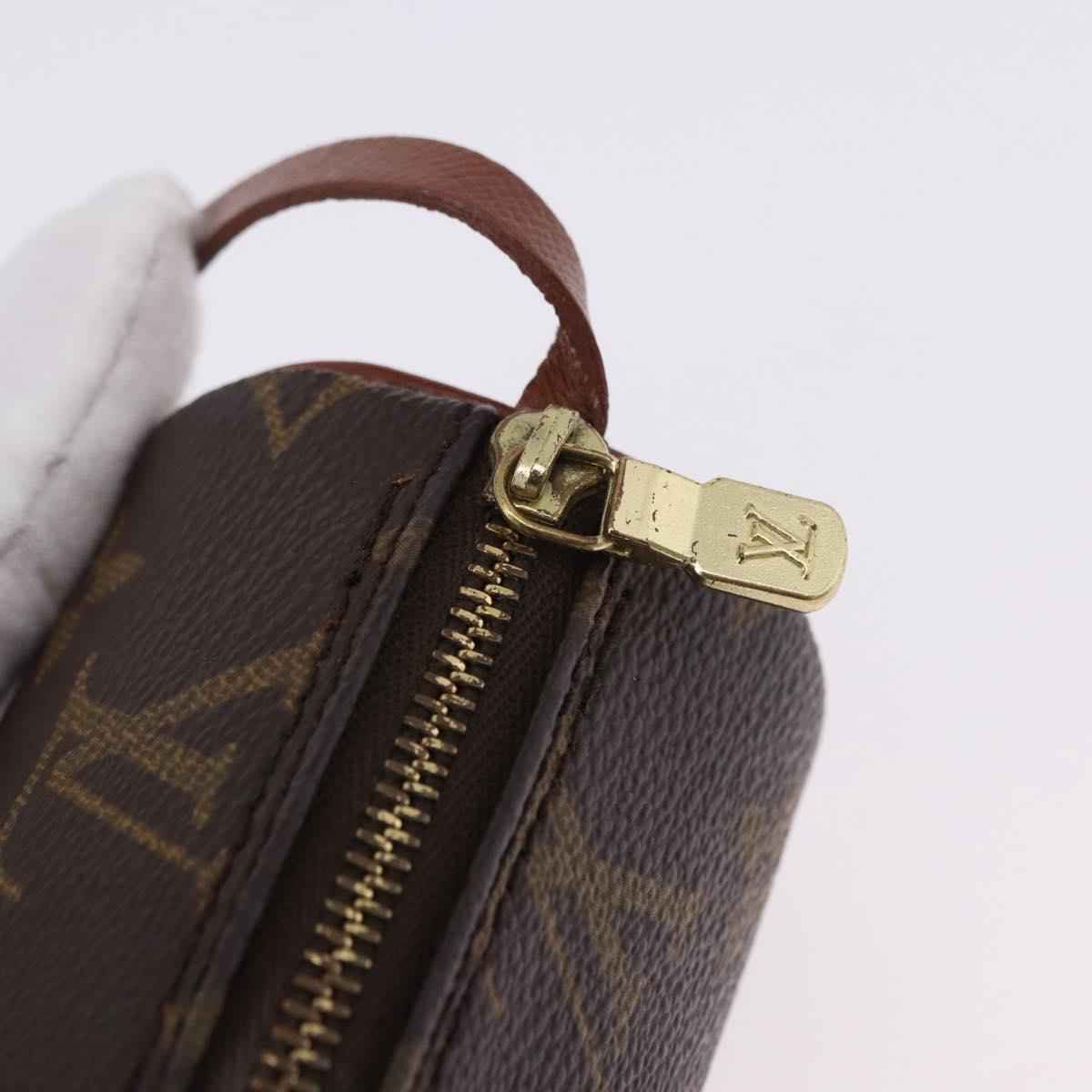 LOUIS VUITTON Monogram Papillon Pouch LV Auth BA14481
