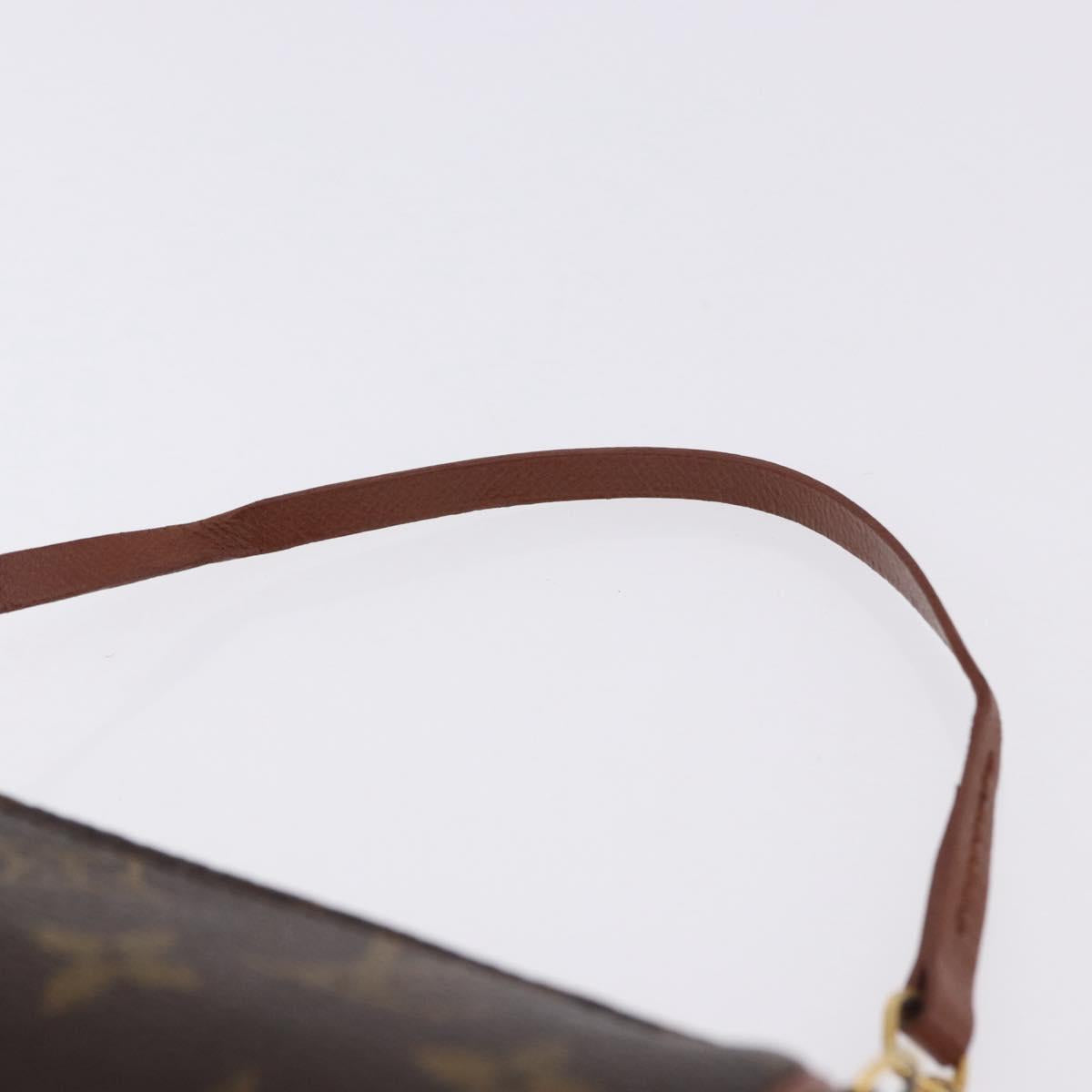 LOUIS VUITTON Monogram Papillon Pouch LV Auth BA14481