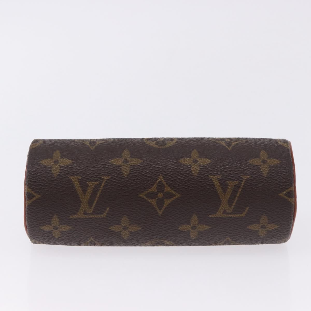 LOUIS VUITTON Monogram Papillon Pouch LV Auth BA14481