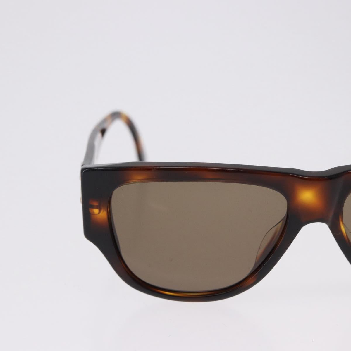 CHANEL Sunglasses plastic Brown CC Auth BA14488M