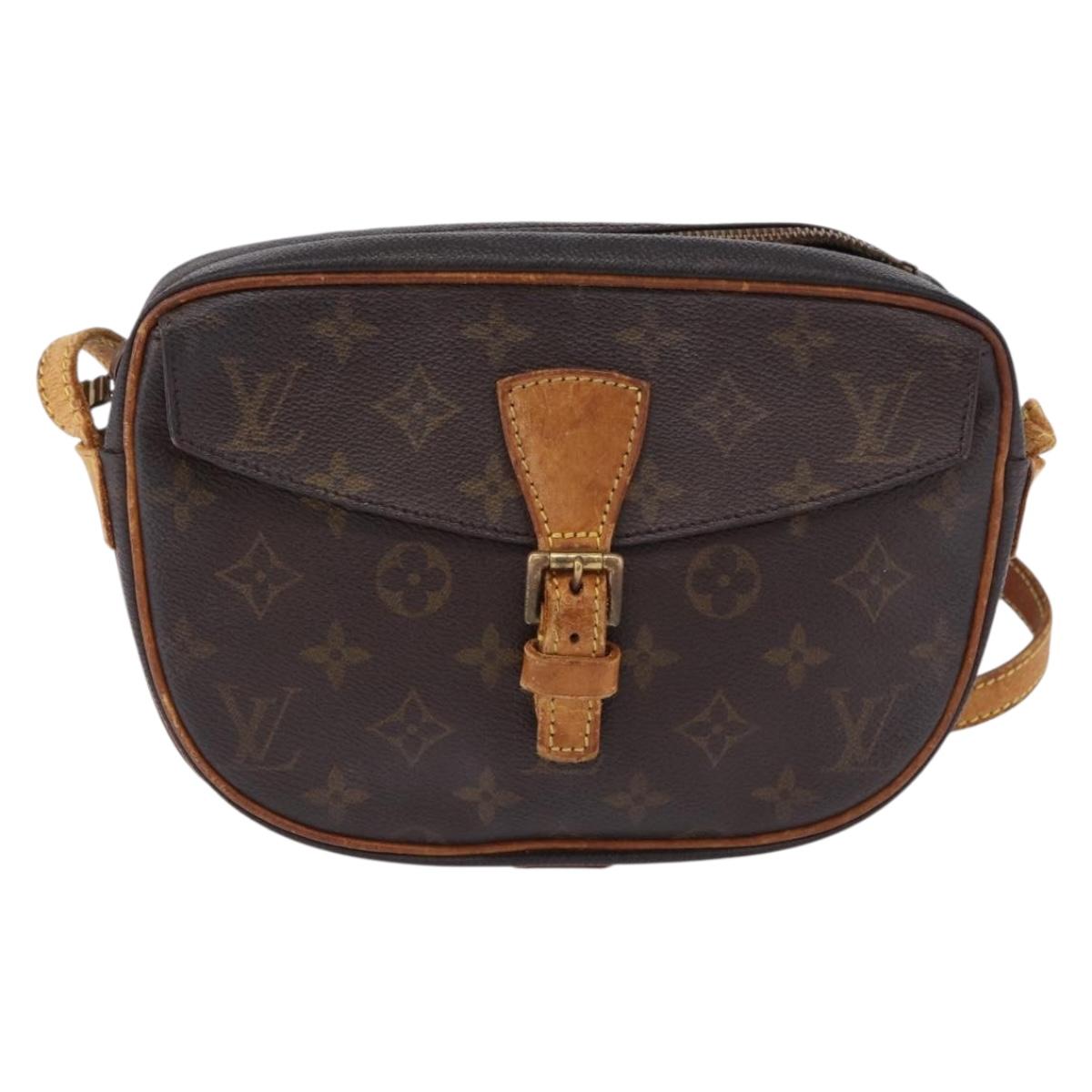 LOUIS VUITTON Monogram Jeune Fille PM Shoulder Bag M51227 LV Auth BA14495