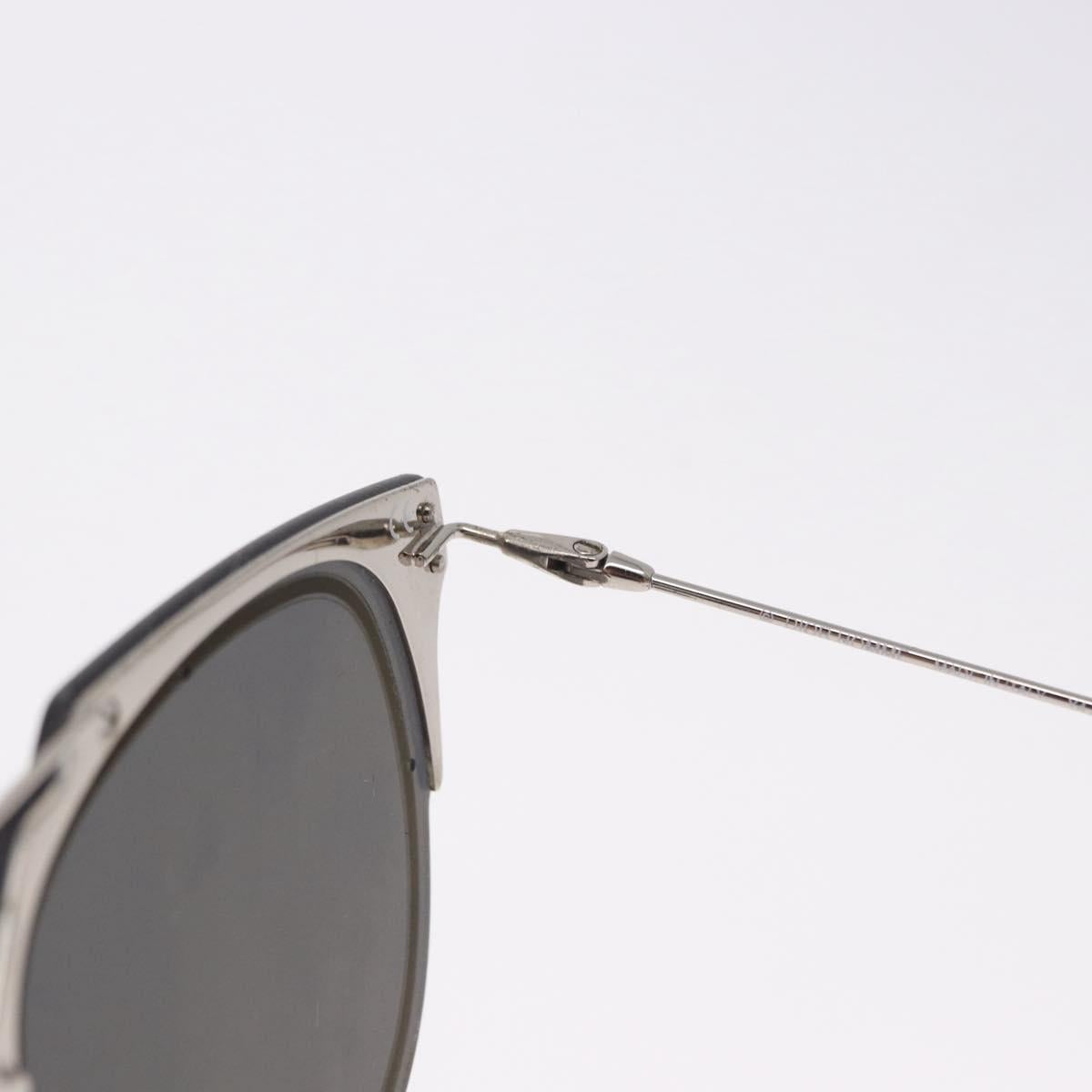 Christian Dior DIOR HOMME Sunglasses metal Silver Auth BA14496