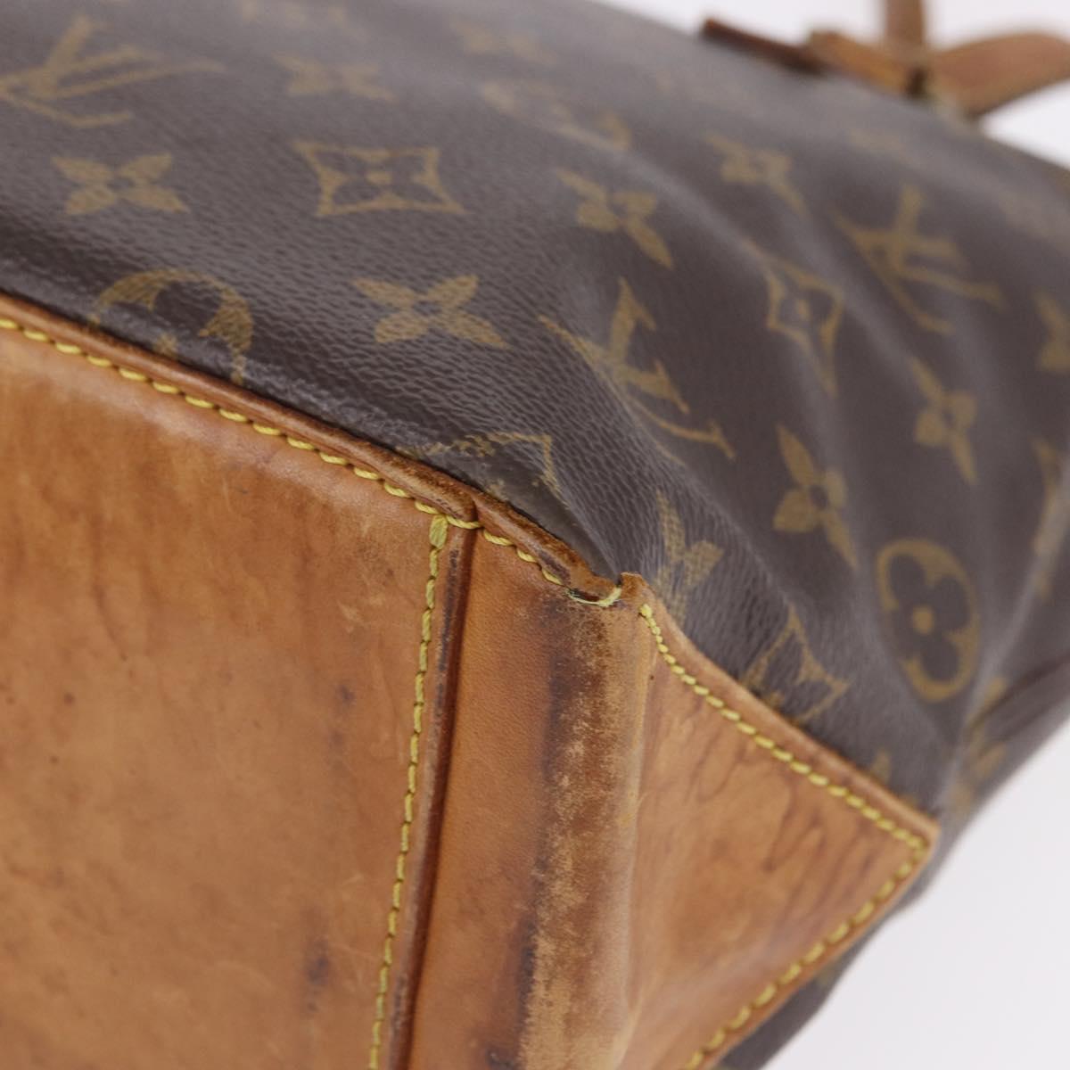 LOUIS VUITTON Monogram Cabas Piano Tote Bag M51148 LV Auth BA14505