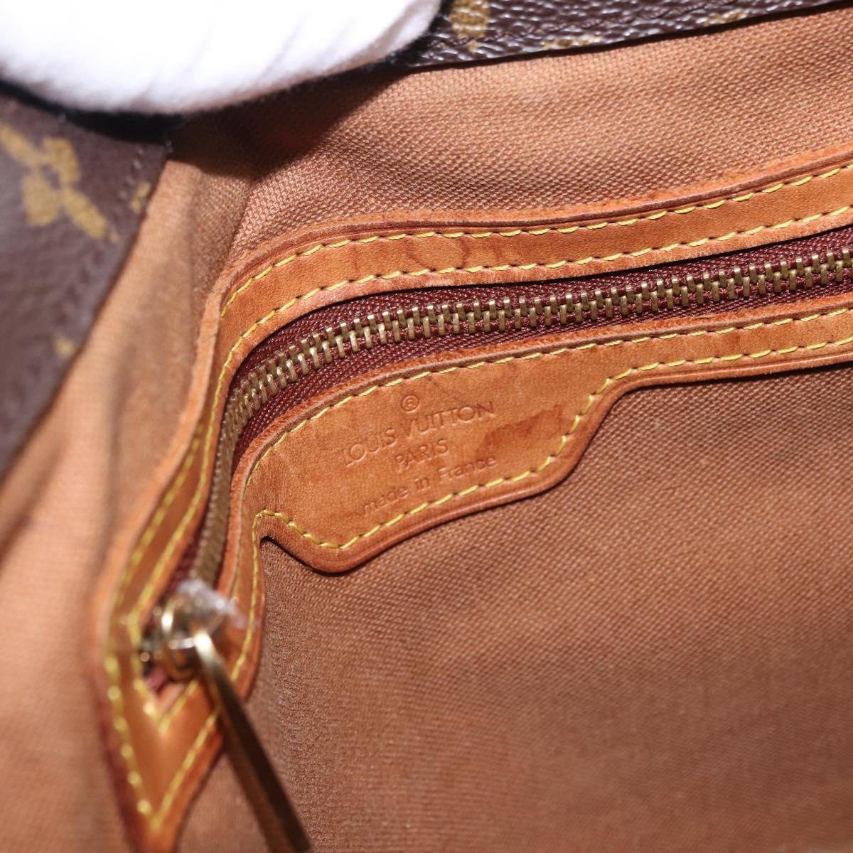 LOUIS VUITTON Monogram Cabas Piano Tote Bag M51148 LV Auth BA14505