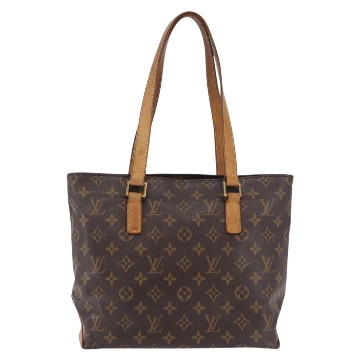 LOUIS VUITTON Monogram Cabas Piano Tote Bag M51148 LV Auth BA14505