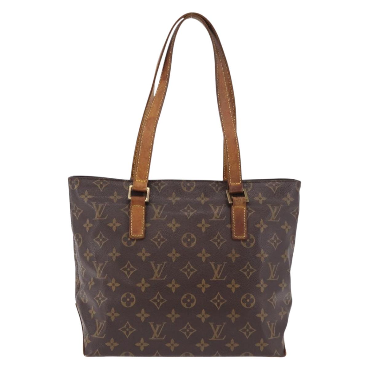 LOUIS VUITTON Monogram Cabas Piano Tote Bag M51148 LV Auth BA14505