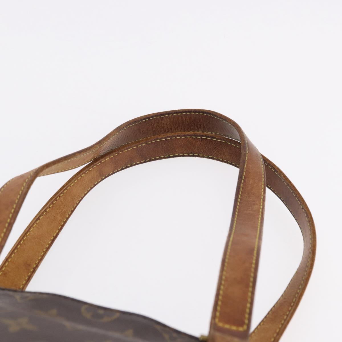 LOUIS VUITTON Monogram Cabas Piano Tote Bag M51148 LV Auth BA14505
