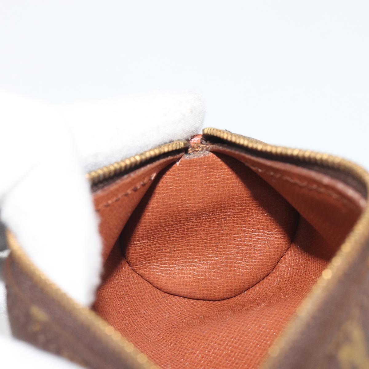 LOUIS VUITTON Monogram Papillon Pouch LV Auth BA14518