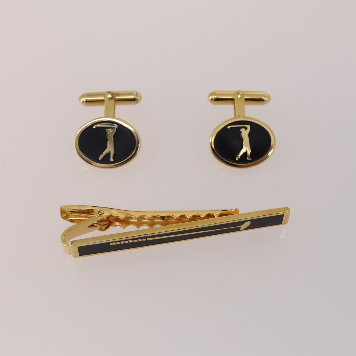 Burberrys Christian Dior Celine Saint Laurent Cuffs 10 Set Gold Auth BA14532