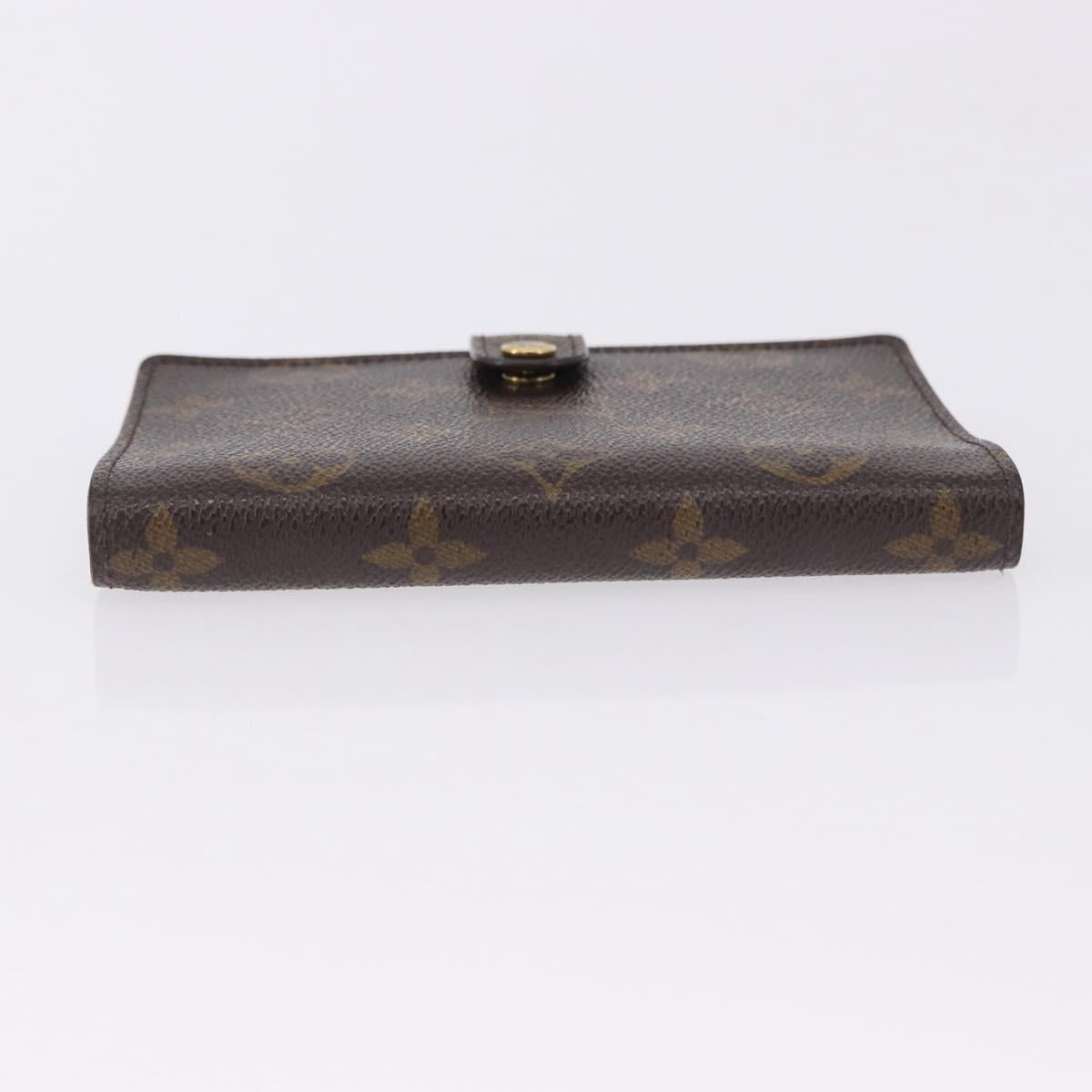 LOUIS VUITTON Monogram Agenda PM Day Planner Cover R20005 LV Auth BA14533