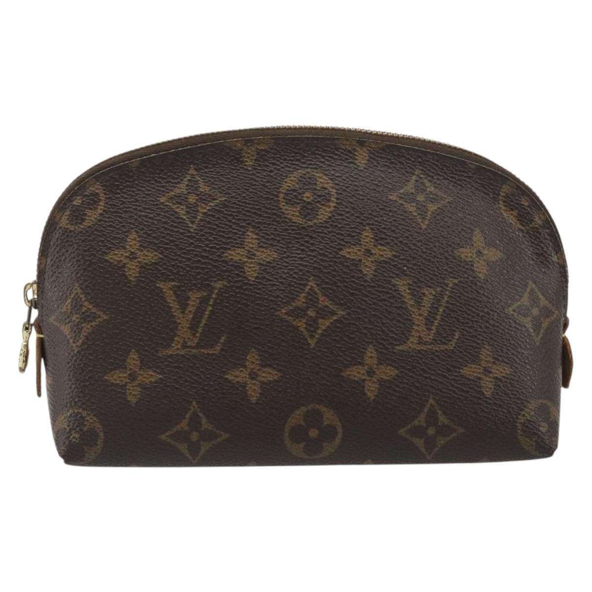 LOUIS VUITTON Monogram Pochette Cosmetic PM Pouch M43998 LV Auth BA14535