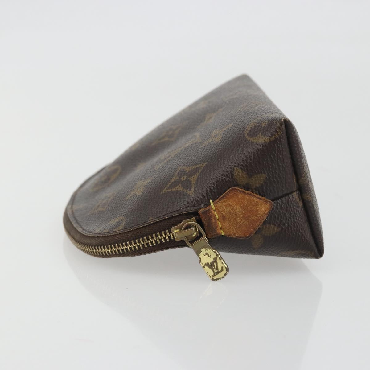 LOUIS VUITTON Monogram Pochette Cosmetic PM Pouch M43998 LV Auth BA14535