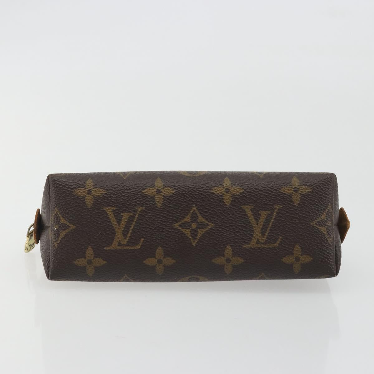 LOUIS VUITTON Monogram Pochette Cosmetic PM Pouch M43998 LV Auth BA14535