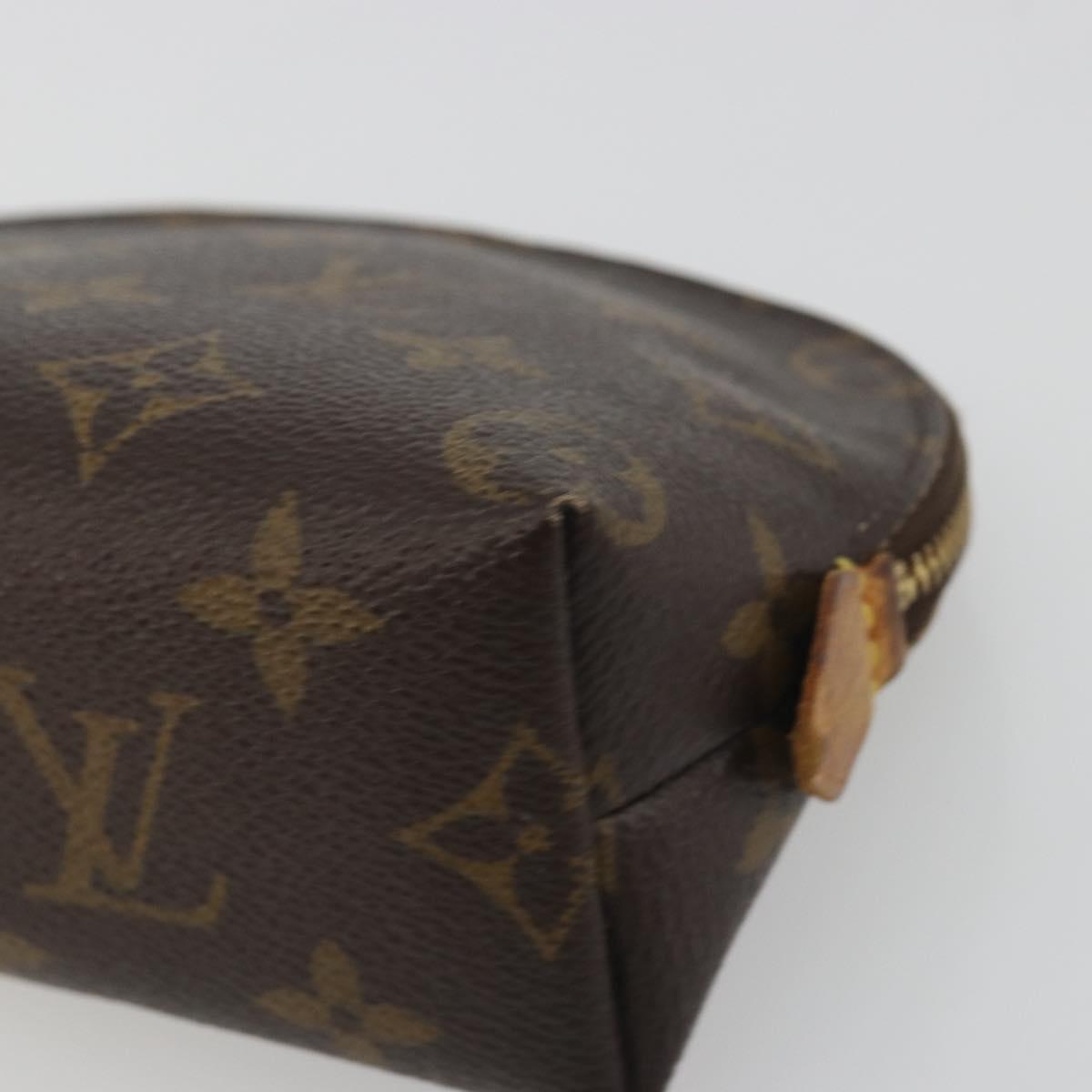 LOUIS VUITTON Monogram Pochette Cosmetic PM Pouch M43998 LV Auth BA14535