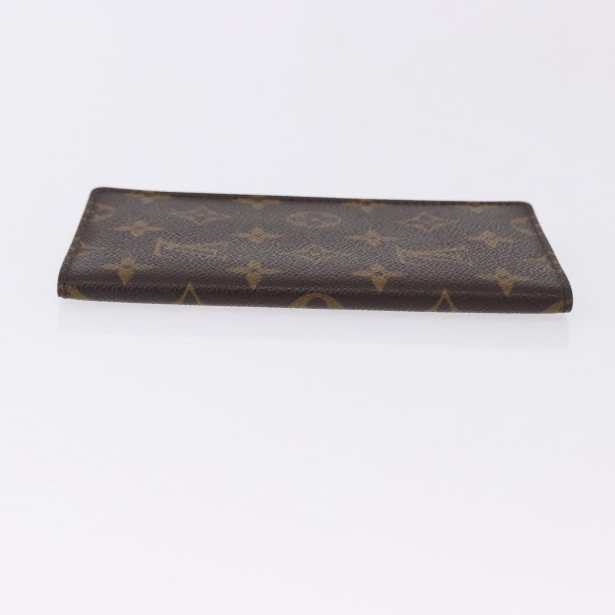 LOUIS VUITTON Monogram Agenda Poche Note Cover R20503 LV Auth BA14538