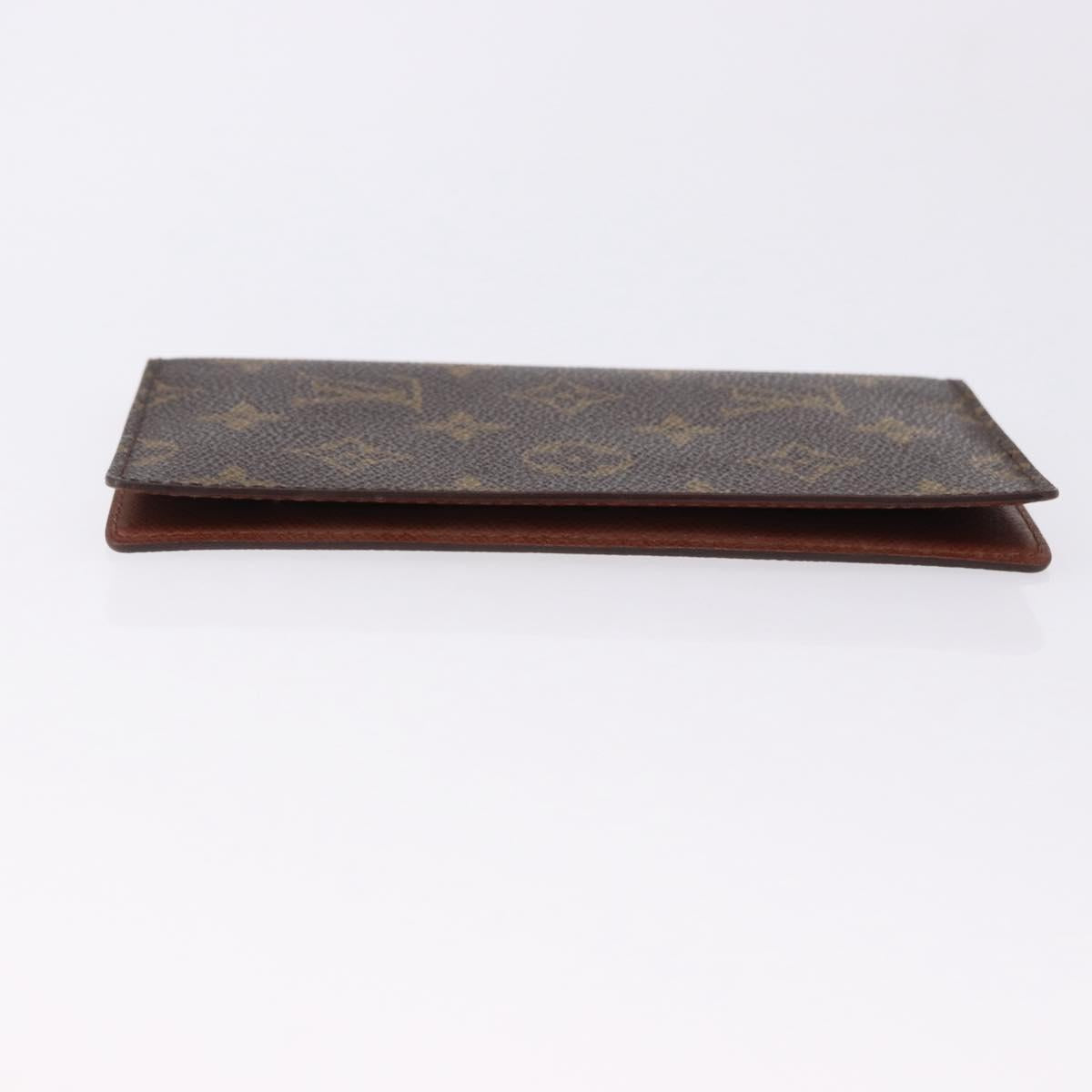 LOUIS VUITTON Monogram Agenda Poche Note Cover R20503 LV Auth BA14538