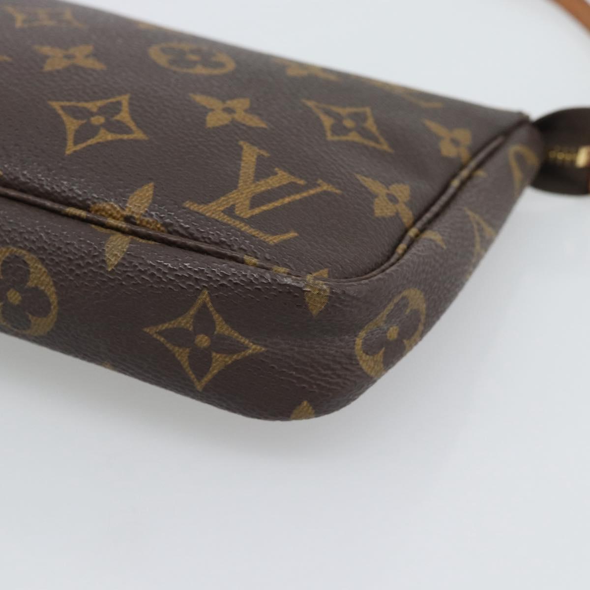 LOUIS VUITTON Monogram Pochette Accessoires Pouch M51980 LV Auth BA14545