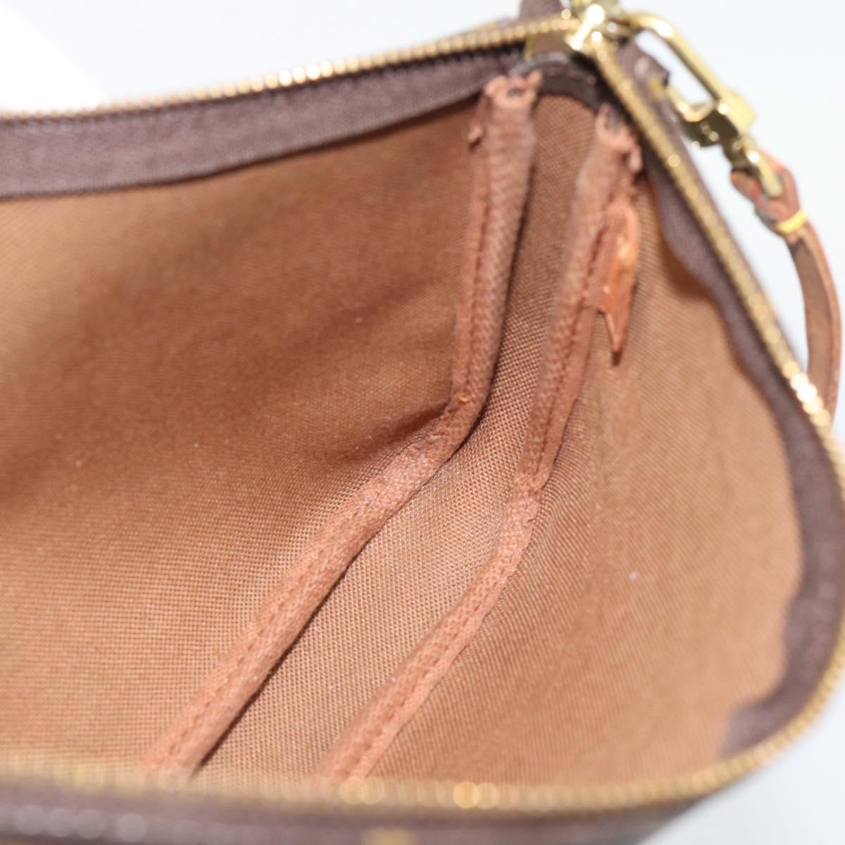 LOUIS VUITTON Monogram Pochette Accessoires Pouch M51980 LV Auth BA14545