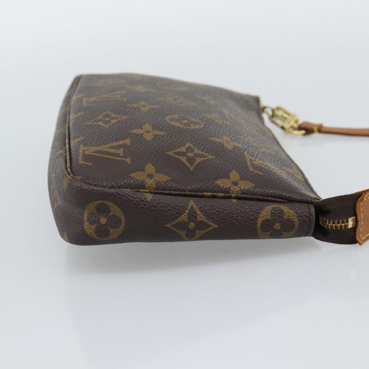 LOUIS VUITTON Monogram Pochette Accessoires Pouch M51980 LV Auth BA14545