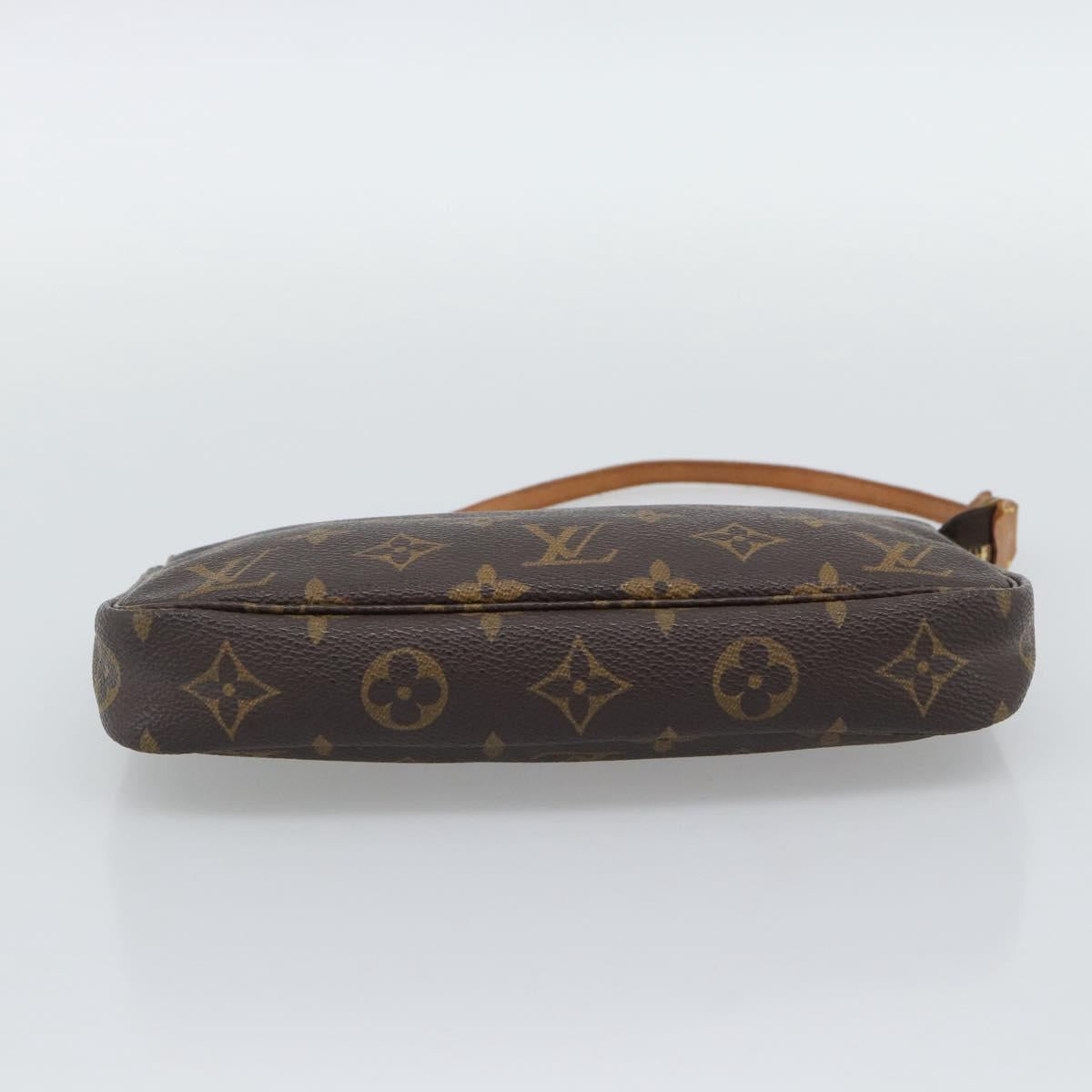 LOUIS VUITTON Monogram Pochette Accessoires Pouch M51980 LV Auth BA14545