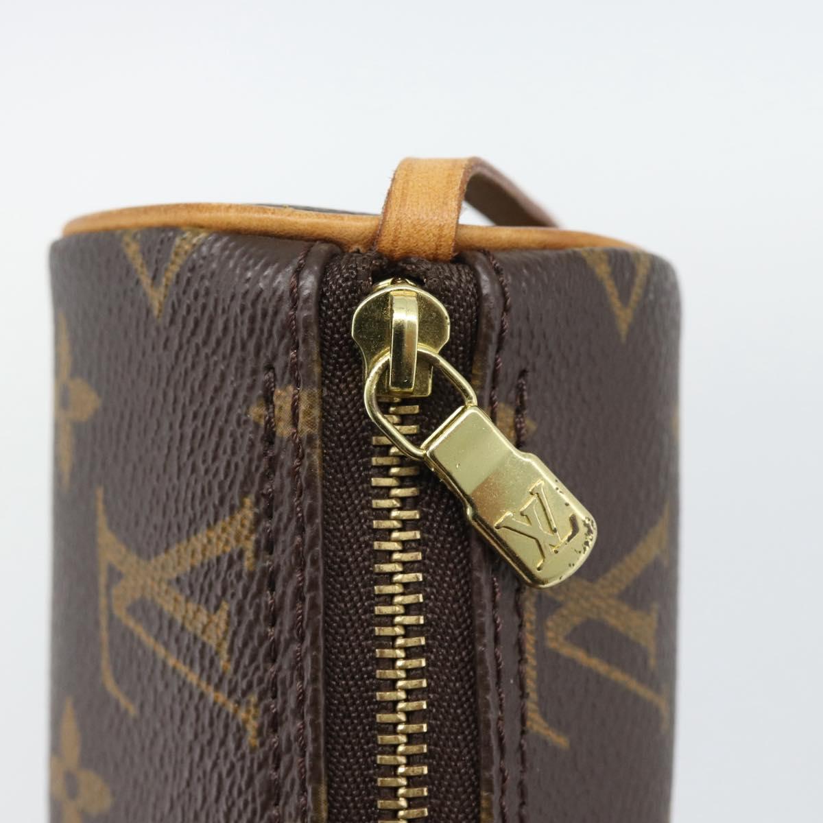 LOUIS VUITTON Monogram Papillon Pouch LV Auth BA14546