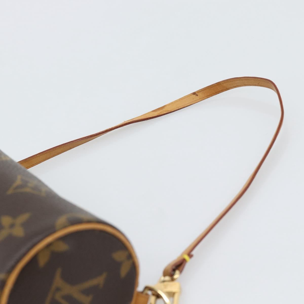 LOUIS VUITTON Monogram Papillon Pouch LV Auth BA14546