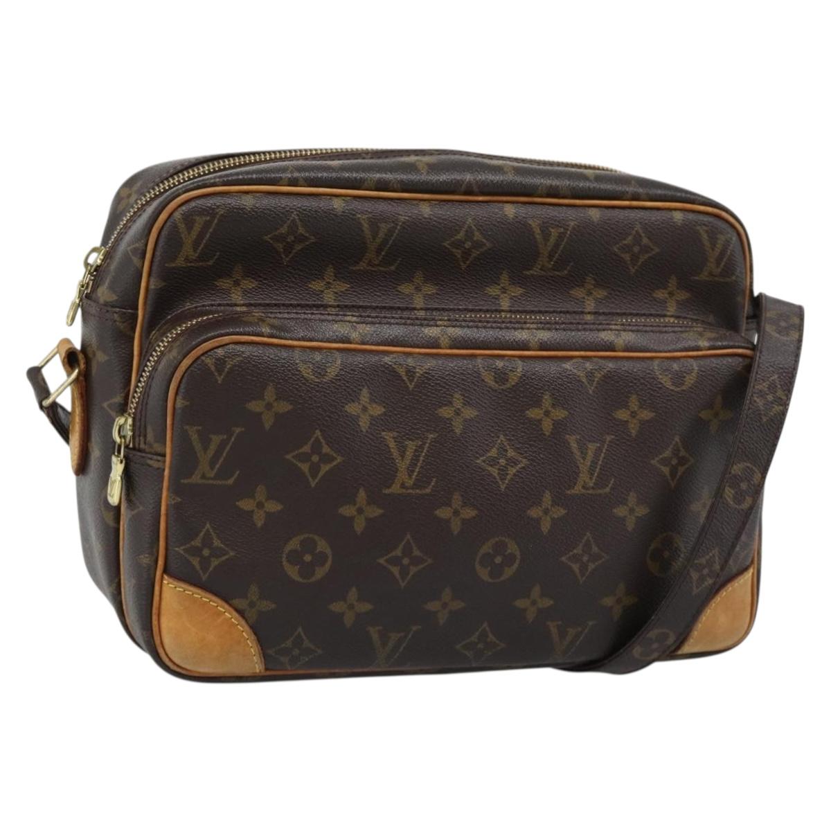 LOUIS VUITTON Monogram Nile Shoulder Bag M45244 LV Auth BA14547