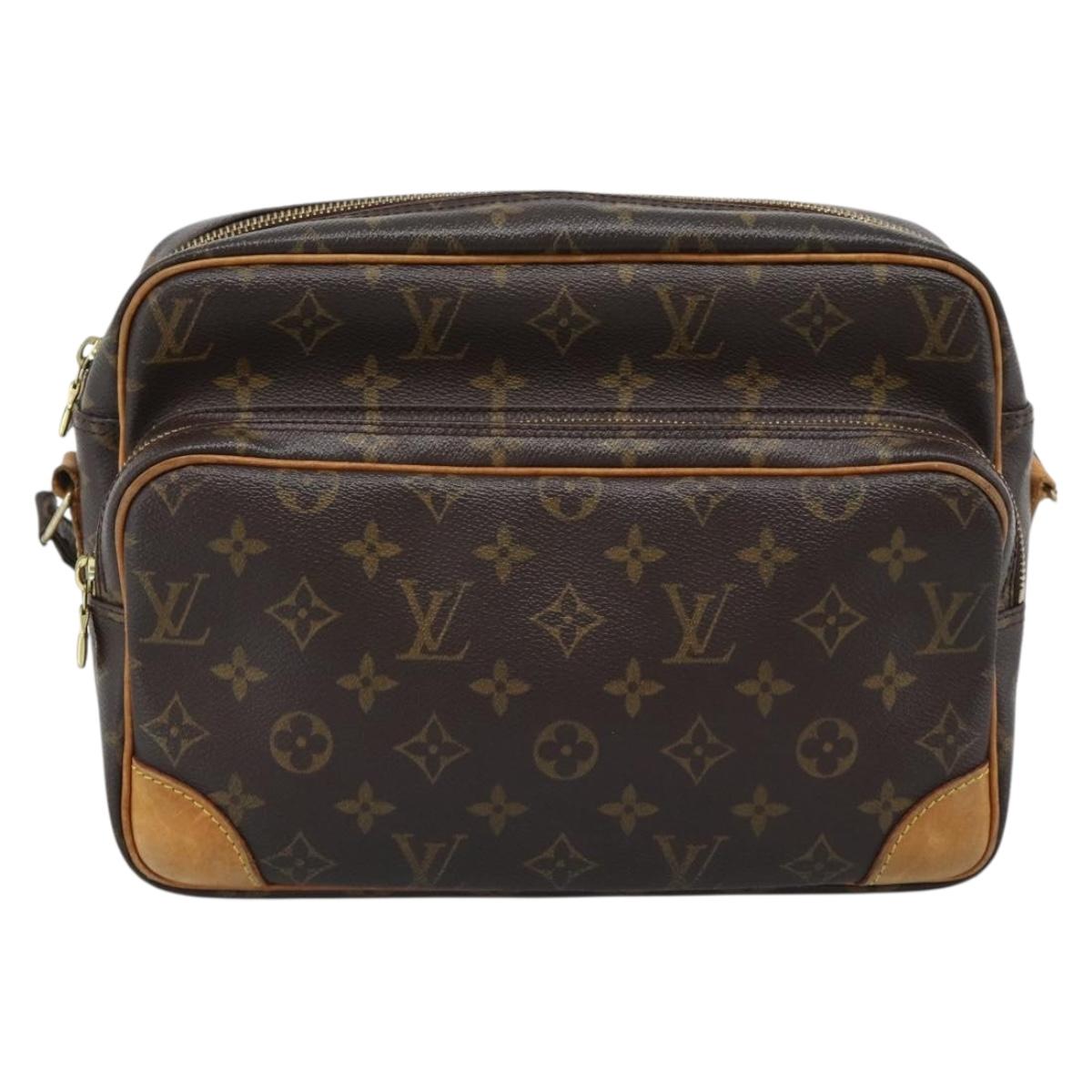 LOUIS VUITTON Monogram Nile Shoulder Bag M45244 LV Auth BA14547