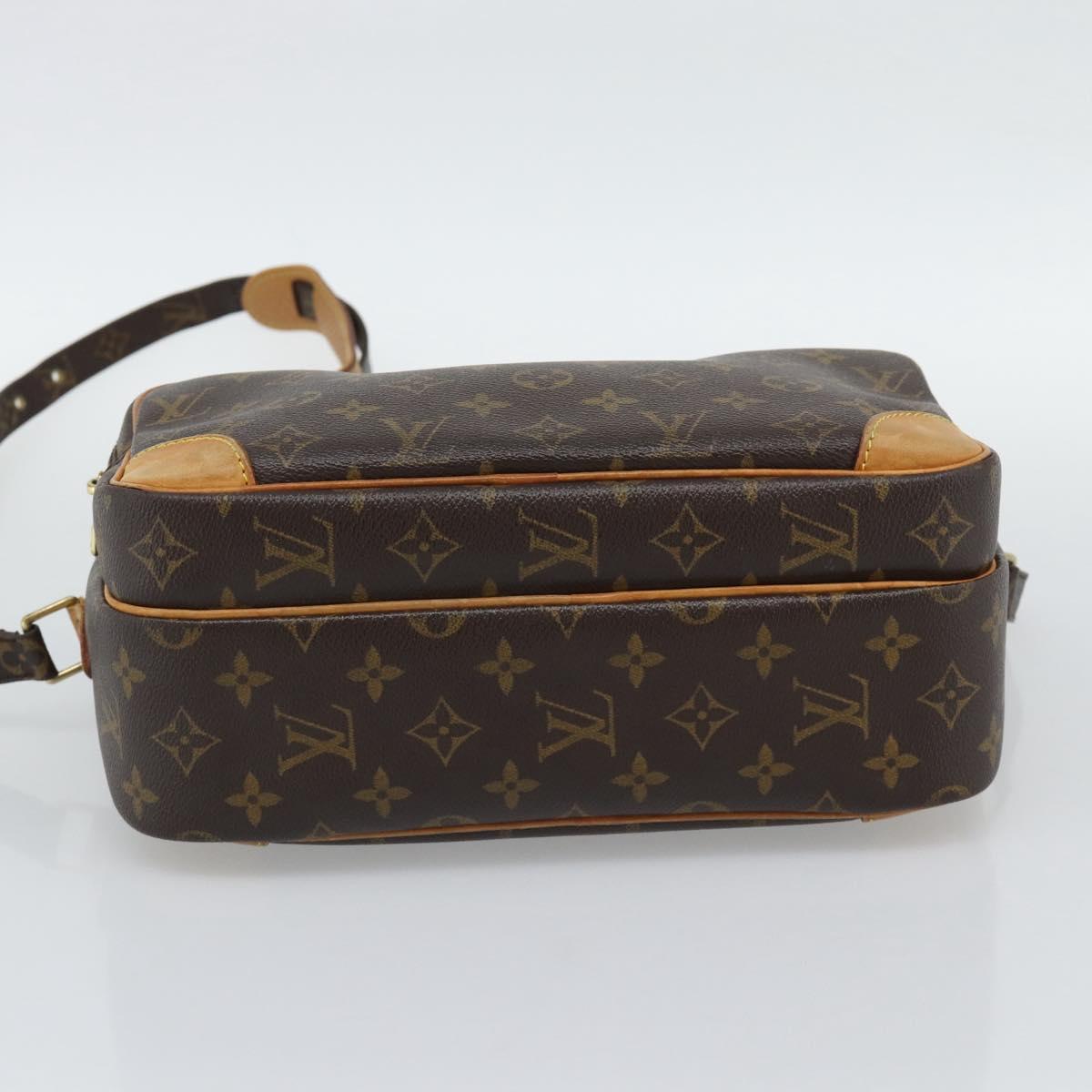 LOUIS VUITTON Monogram Nile Shoulder Bag M45244 LV Auth BA14547