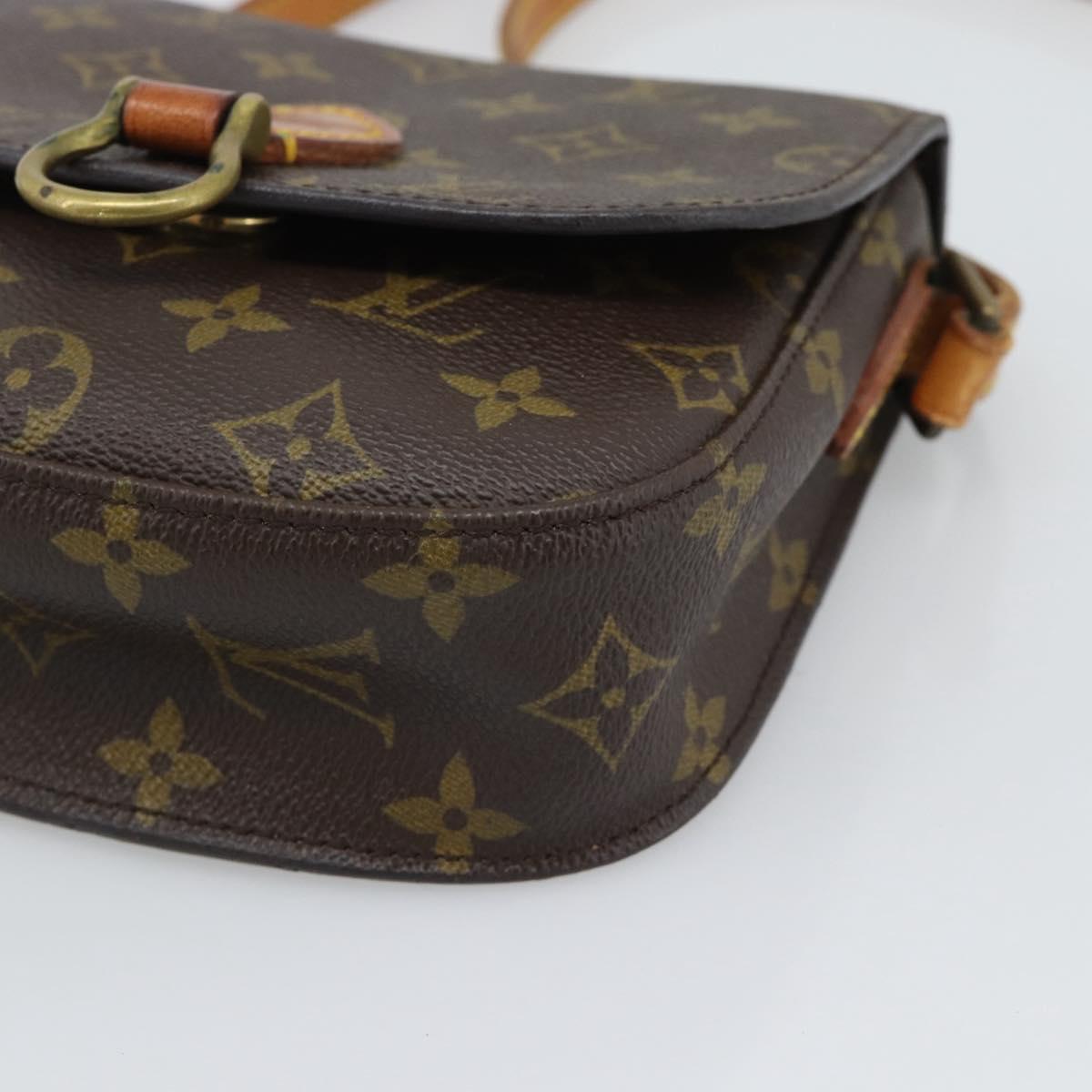 LOUIS VUITTON Monogram Saint Cloud PM Shoulder Bag M51244 LV Auth BA14548
