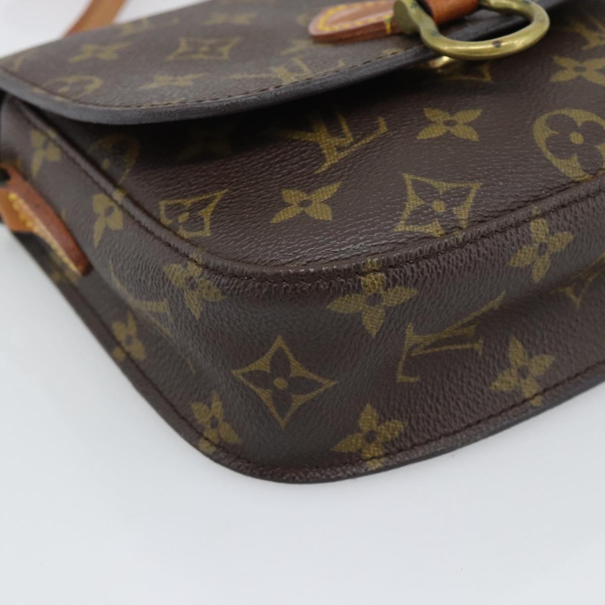 LOUIS VUITTON Monogram Saint Cloud PM Shoulder Bag M51244 LV Auth BA14548