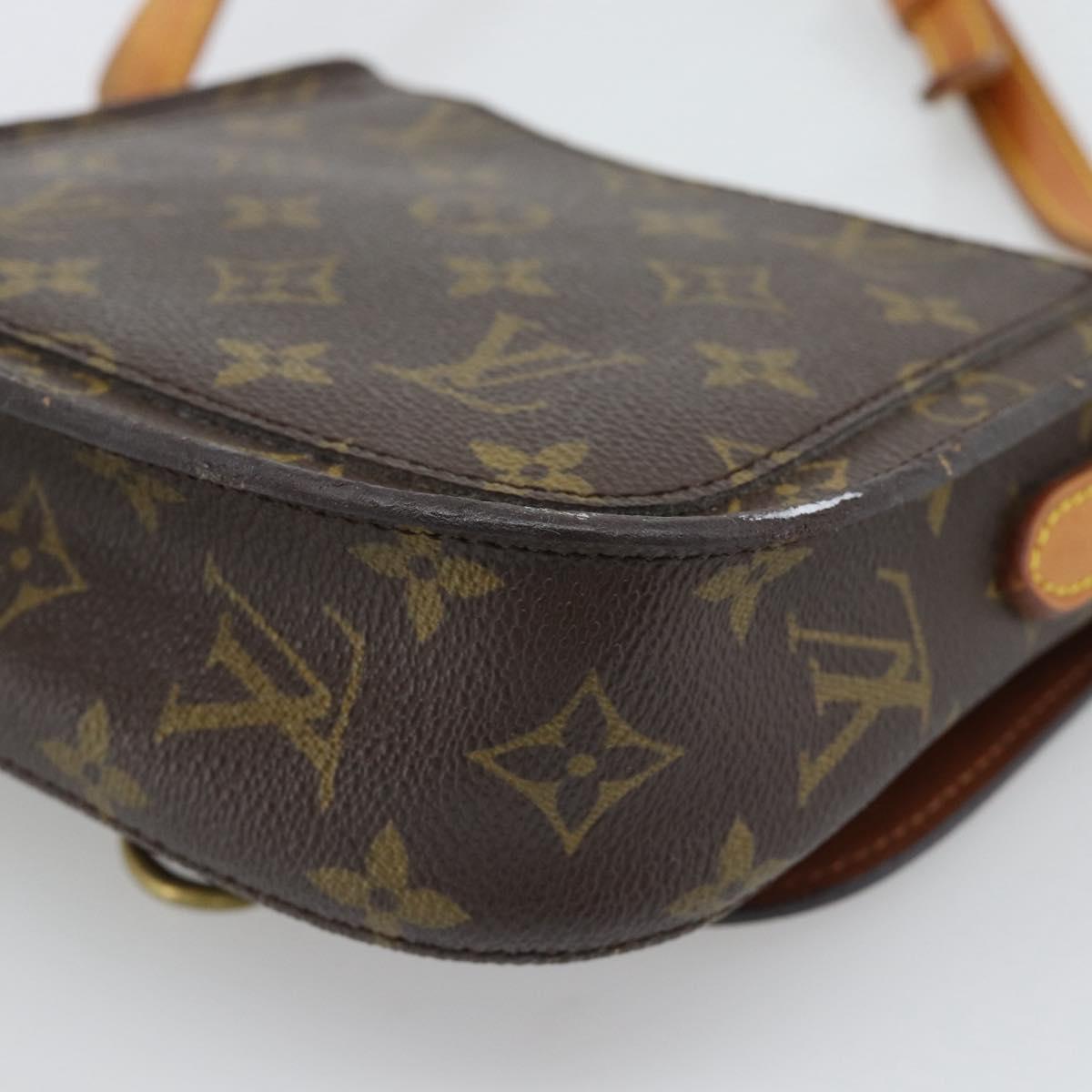 LOUIS VUITTON Monogram Saint Cloud PM Shoulder Bag M51244 LV Auth BA14548