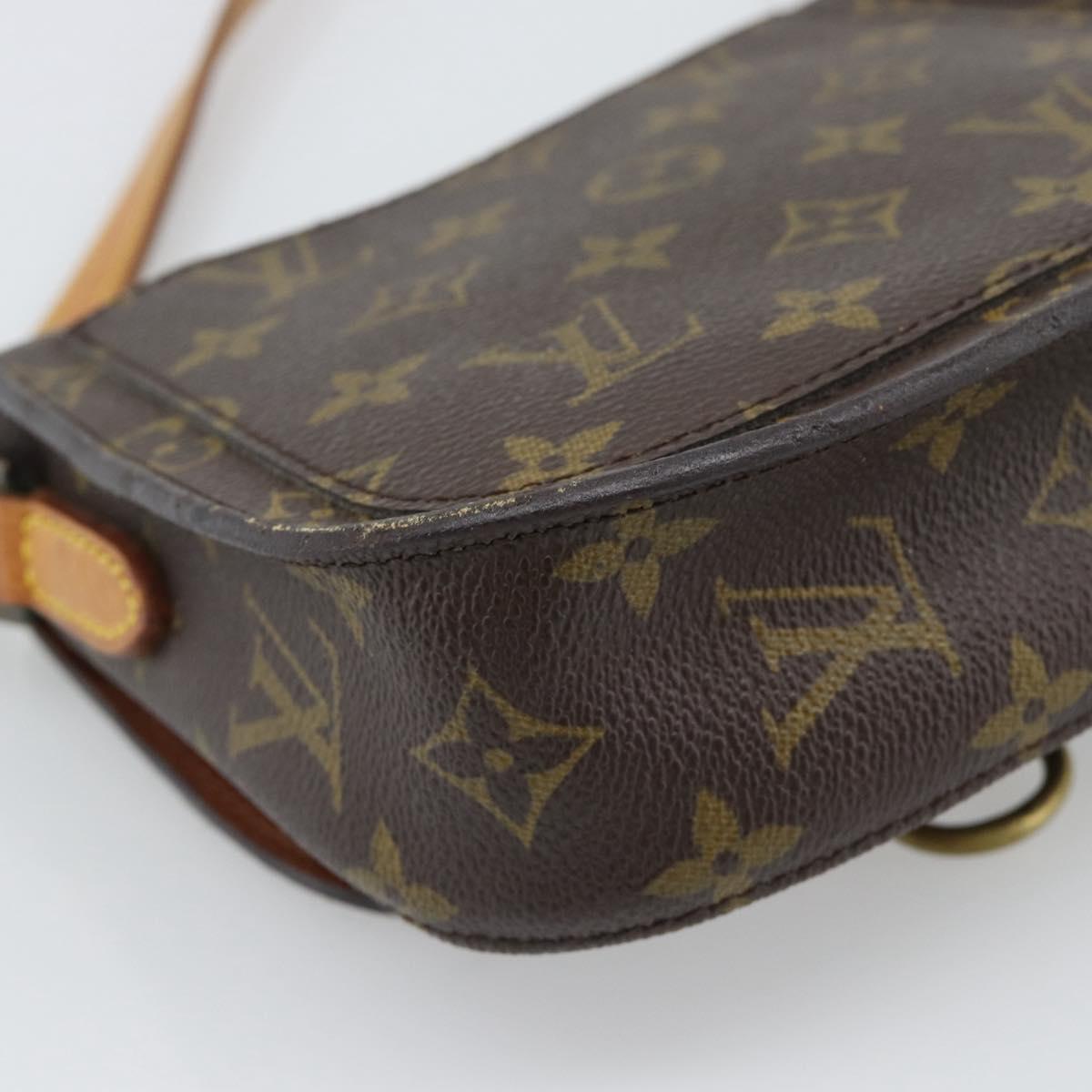 LOUIS VUITTON Monogram Saint Cloud PM Shoulder Bag M51244 LV Auth BA14548