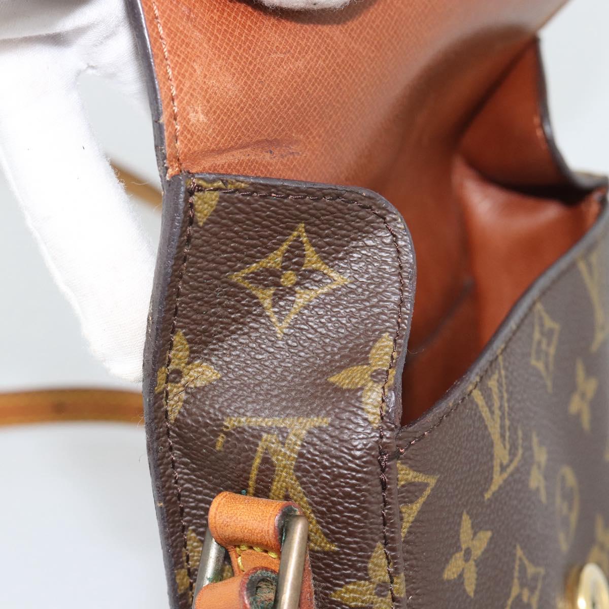 LOUIS VUITTON Monogram Saint Cloud PM Shoulder Bag M51244 LV Auth BA14548